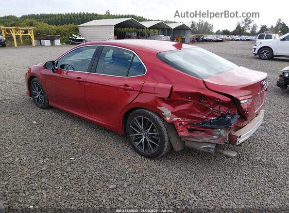 4T1F31AK3RU072349 2024 TOYOTA CAMRY HYBRID Red Задня ліва чверть
