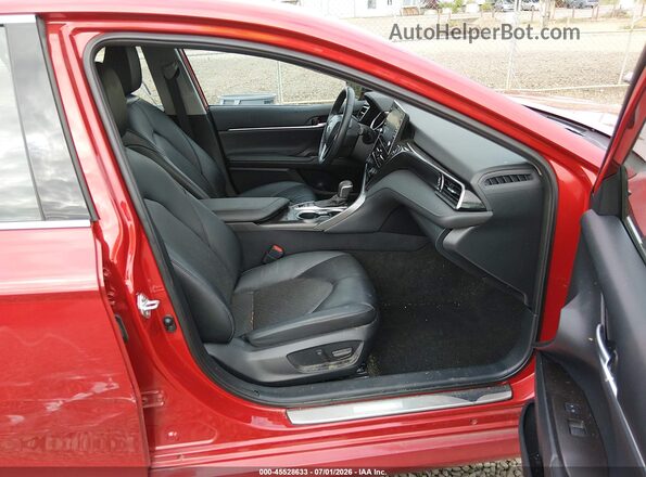 4T1F31AK3RU072349 2024 TOYOTA CAMRY HYBRID Red Вид салону спереду
