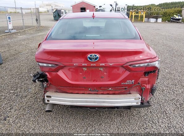 4T1F31AK3RU072349 2024 TOYOTA CAMRY HYBRID Red 
