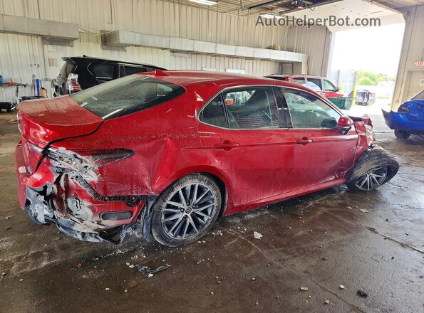 4T1F31AK3RU074554 2024 TOYOTA CAMRY Red Задня права чверть