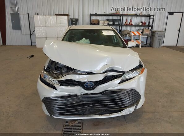 4T1F31AK4LU535221 2020 TOYOTA CAMRY White Widok zestawu wskaźników