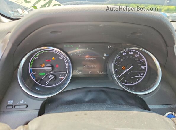 4T1F31AK6LU520638 2020 TOYOTA CAMRY Blue ხელსაწყოთა პანელის ხედი