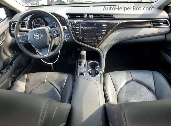 4T1F31AK9LU530564 2020 TOYOTA CAMRY Black Առջևի վահանակի տեսք