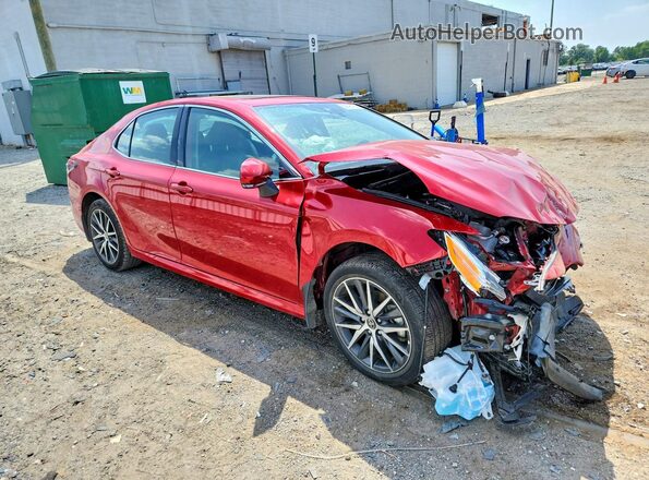 4T1F31AKXRU078410 2024 TOYOTA CAMRY Красный Передняя правая четверть