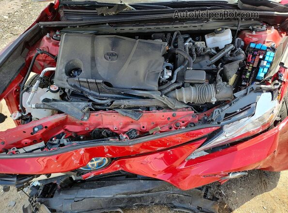 4T1F31AKXRU078410 2024 TOYOTA CAMRY Красный Вид задней части салона