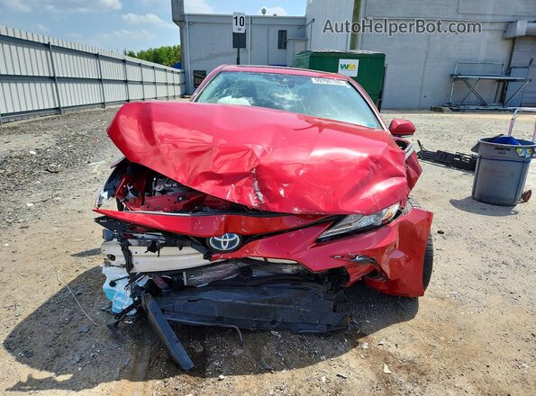 4T1F31AKXRU078410 2024 TOYOTA CAMRY Красный Вид спереди