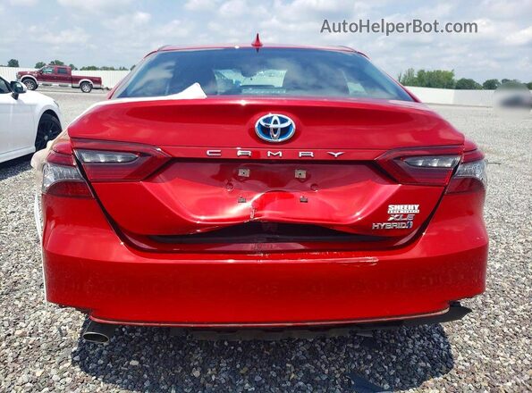 4T1F31AKXRU078410 2024 TOYOTA CAMRY Красный Вид сзади