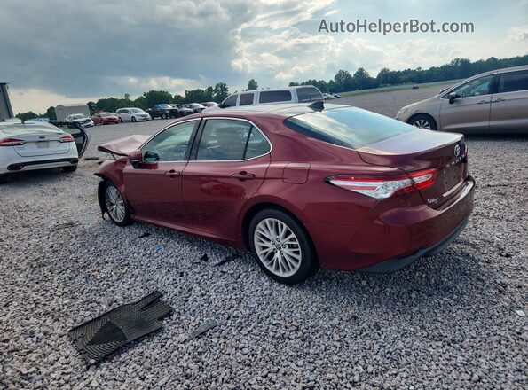 4T1FZ1AK0LU042019 2020 TOYOTA CAMRY Burgundy Задня ліва чверть