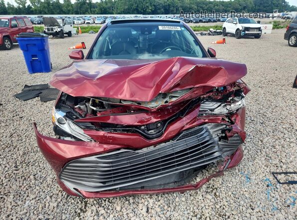 4T1FZ1AK0LU042019 2020 TOYOTA CAMRY Burgundy Вид спереду