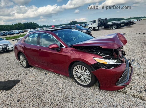 4T1FZ1AK0LU042019 2020 TOYOTA CAMRY Burgundy Передня права чверть
