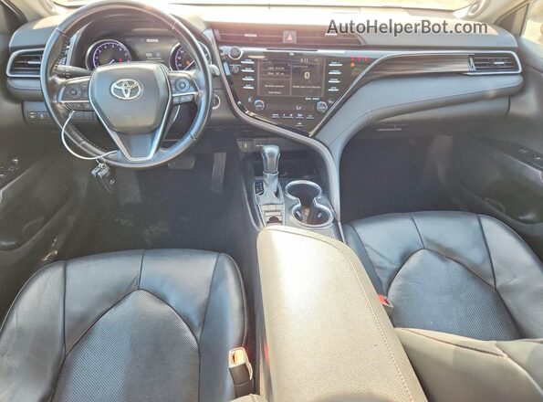4T1FZ1AK1LU040893 2020 TOYOTA CAMRY Black Vista del salpicadero