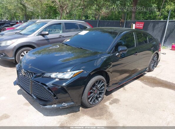 4T1FZ1FB9LU056087 2020 TOYOTA AVALON Black Передня ліва чверть