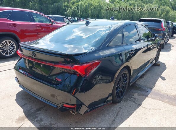 4T1FZ1FB9LU056087 2020 TOYOTA AVALON Black Задня права чверть