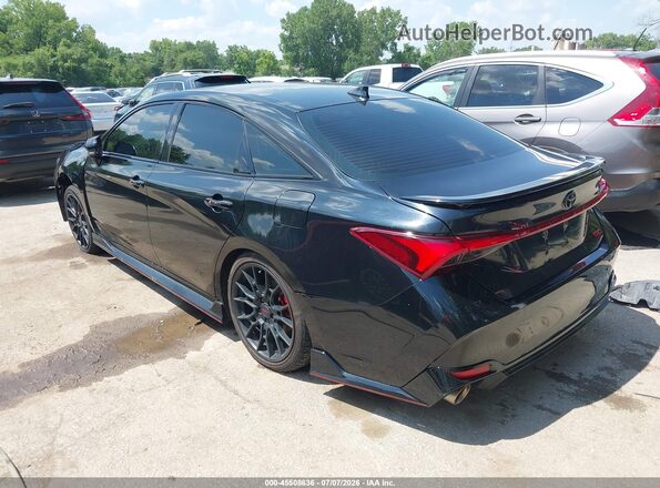 4T1FZ1FB9LU056087 2020 TOYOTA AVALON Black Задня ліва чверть
