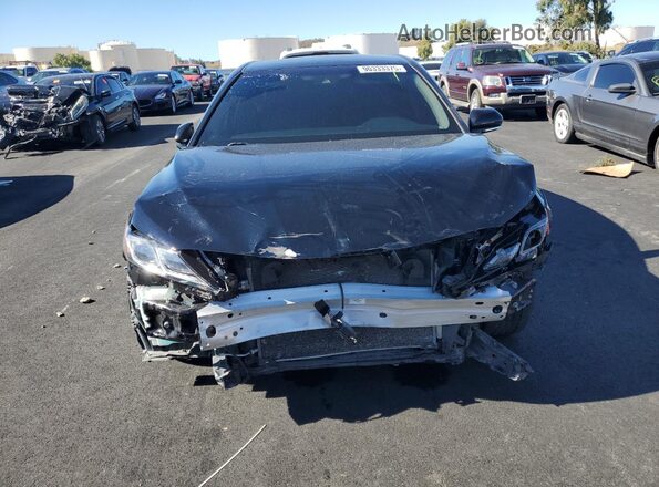 4T1G11AK0LU337133 2020 TOYOTA CAMRY Black Front view