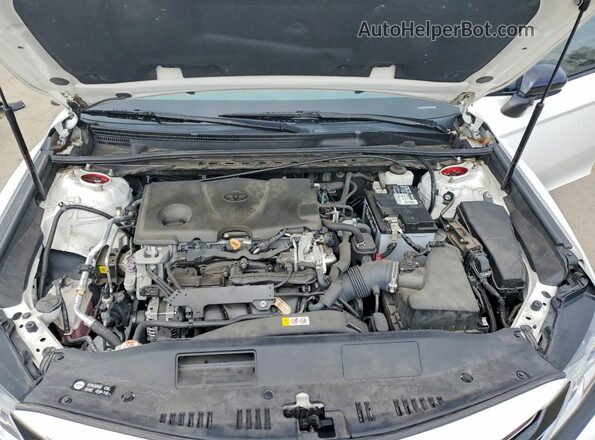 4T1G11AK0LU340467 2020 TOYOTA CAMRY White Vista interior trasera