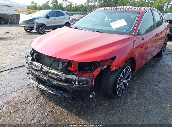 4T1G11AK0LU363909 2020 TOYOTA CAMRY Red Դիմացի տեսք