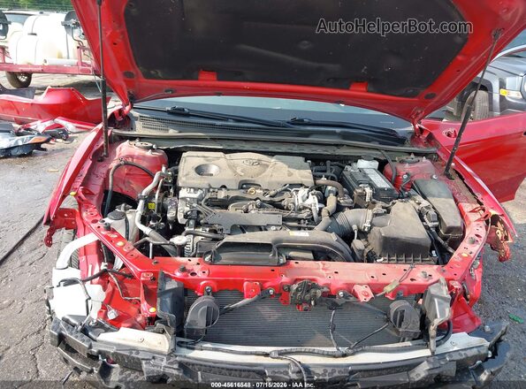 4T1G11AK0LU363909 2020 TOYOTA CAMRY Red Հետևի տեսք