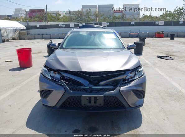 4T1G11AK0LU870910 2020 TOYOTA CAMRY Серый Вид щитка приборов