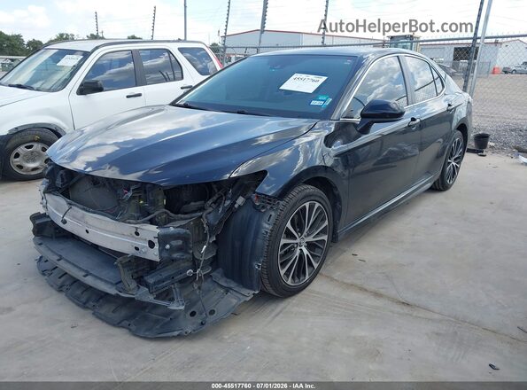 4T1G11AK0LU939594 2020 TOYOTA CAMRY Black Առջևի ձախ երեք քառորդ տեսարան