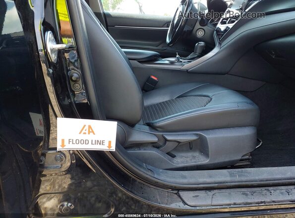 4T1G11AK0MU588235 2021 TOYOTA CAMRY Black Դիմացի տեսք