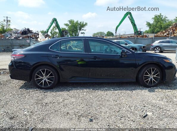 4T1G11AK0MU588235 2021 TOYOTA CAMRY Black Սալոնի հետևի տեսք