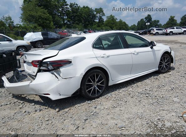 4T1G11AK0MU589580 2021 TOYOTA CAMRY White Задня права чверть