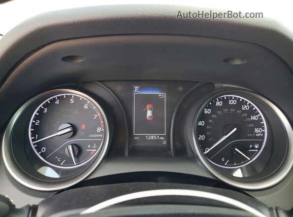 4T1G11AK0PU094168 2023 TOYOTA CAMRY Gray ხელსაწყოთა პანელის ხედი