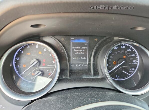 4T1G11AK1LU328876 2020 TOYOTA CAMRY Gray ხელსაწყოთა პანელის ხედი