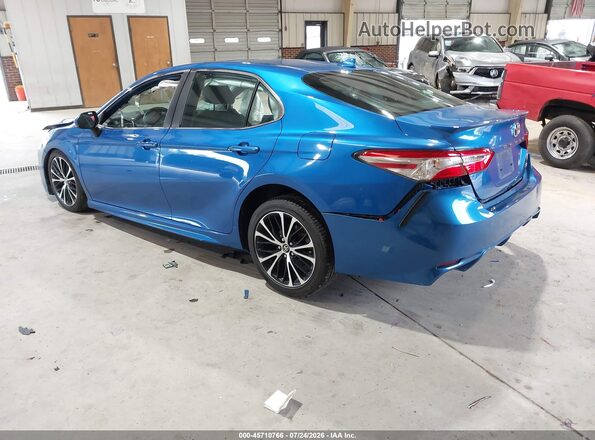 4T1G11AK1LU346486 2020 TOYOTA CAMRY Blue Հետևի ձախ