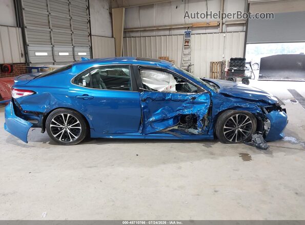 4T1G11AK1LU346486 2020 TOYOTA CAMRY Blue Սալոնի հետևի տեսք