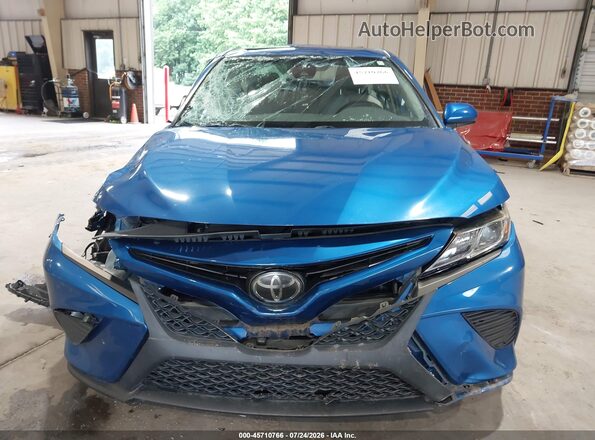 4T1G11AK1LU346486 2020 TOYOTA CAMRY Blue Սարքավորումների վահանակի տեսք