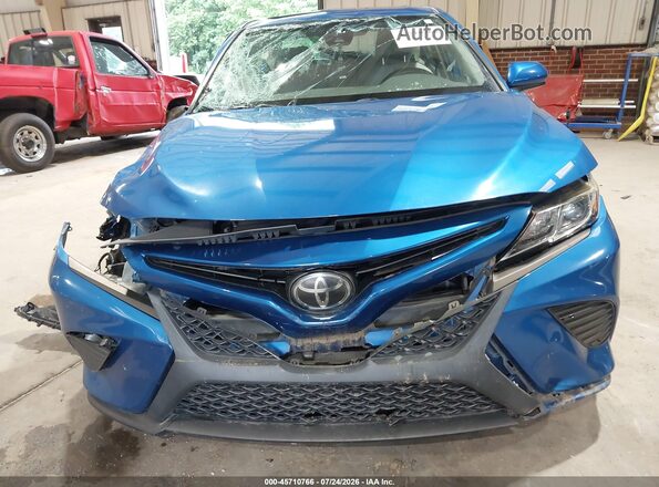 4T1G11AK1LU346486 2020 TOYOTA CAMRY Blue Դիմացի տեսք