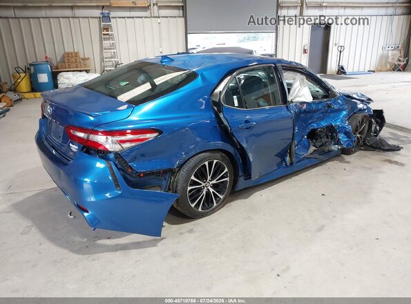 4T1G11AK1LU346486 2020 TOYOTA CAMRY Blue Հետևի աջ