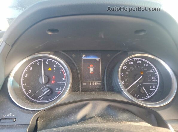 4T1G11AK1LU907950 2020 TOYOTA CAMRY Черный Вид щитка приборов