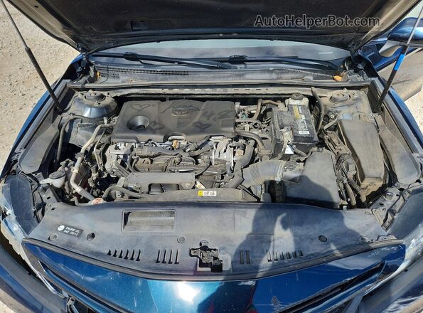 4T1G11AK1LU929575 2020 TOYOTA CAMRY Blue Rear interior view