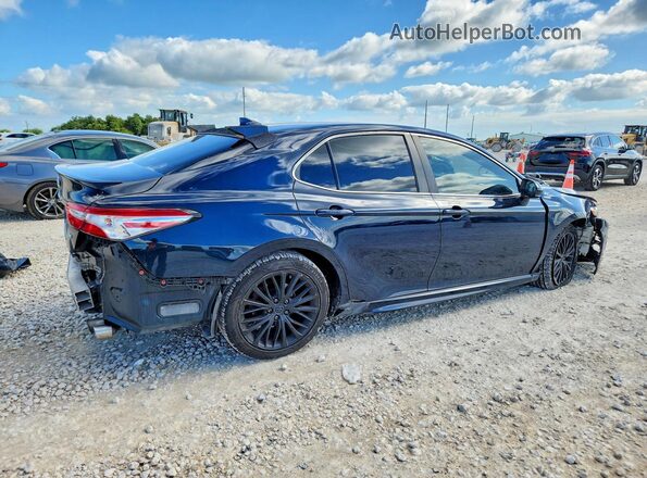 4T1G11AK1LU929575 2020 TOYOTA CAMRY Blue Rear right