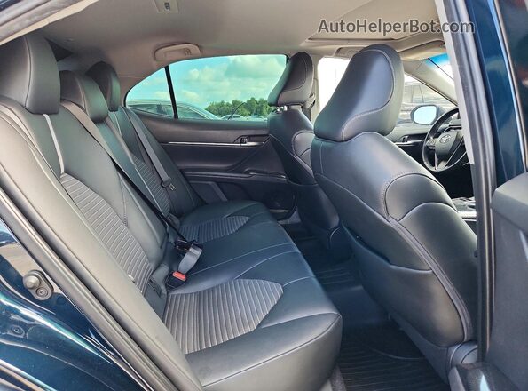 4T1G11AK1LU929575 2020 TOYOTA CAMRY Blue Rear seats view