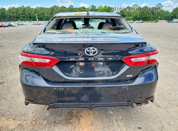 4T1G11AK1LU949003 2020 TOYOTA CAMRY Black უკანა ხედი