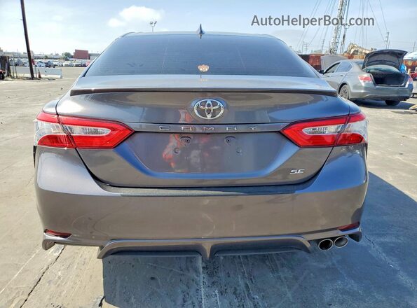 4T1G11AK1LU955321 2020 TOYOTA CAMRY Gray Widok z tyłu