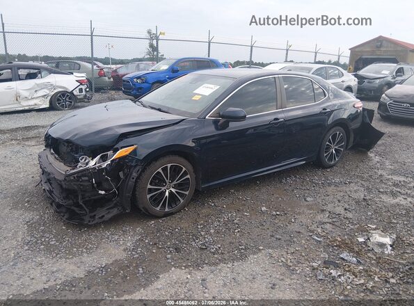 4T1G11AK1LU981725 2020 TOYOTA CAMRY Dark Blue Առջևի ձախ երեք քառորդ տեսարան