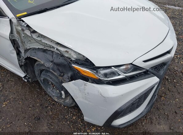 4T1G11AK1NU014812 2022 TOYOTA CAMRY White წინა ხედი