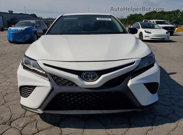4T1G11AK2LU394367 2020 TOYOTA CAMRY White Вид спереду