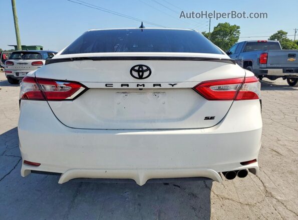4T1G11AK2LU394367 2020 TOYOTA CAMRY White Вид ззаду
