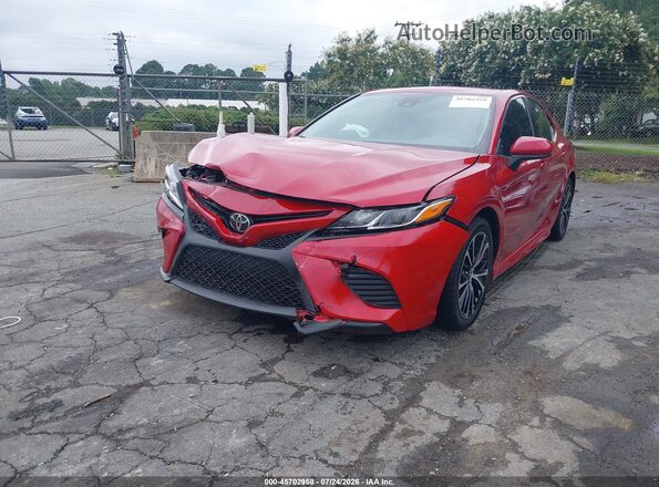 4T1G11AK2LU399200 2020 TOYOTA CAMRY Red Front left