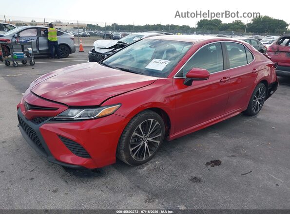 4T1G11AK2LU401656 2020 TOYOTA CAMRY Red Przód lewy