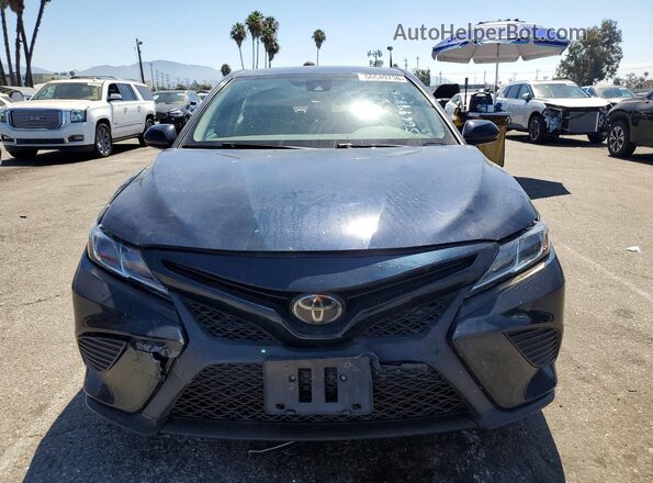 4T1G11AK2LU969910 2020 TOYOTA CAMRY Black Front view