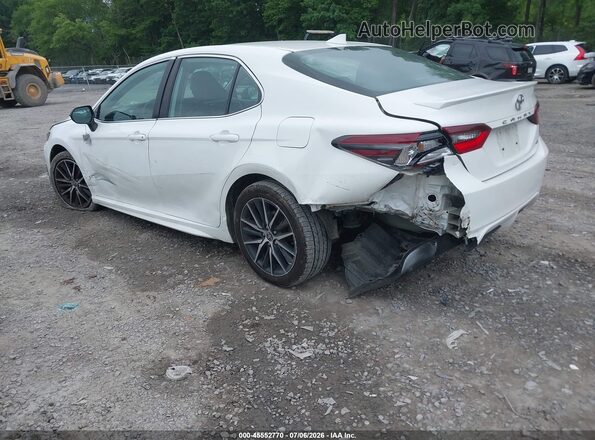 4T1G11AK2MU434304 2021 TOYOTA CAMRY Белый Задняя левая четверть