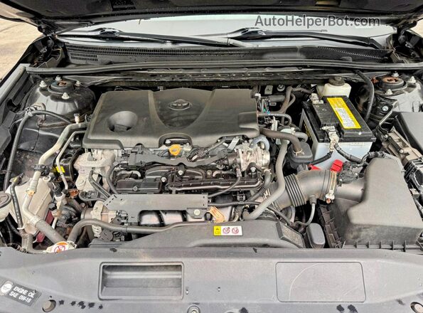 4T1G11AK2MU476830 2021 TOYOTA CAMRY Black Առջևի վահանակի տեսք