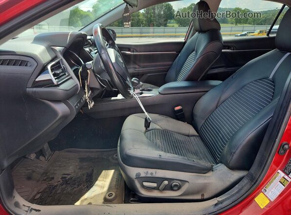 4T1G11AK3LU375701 2020 TOYOTA CAMRY Burgundy Front interior view